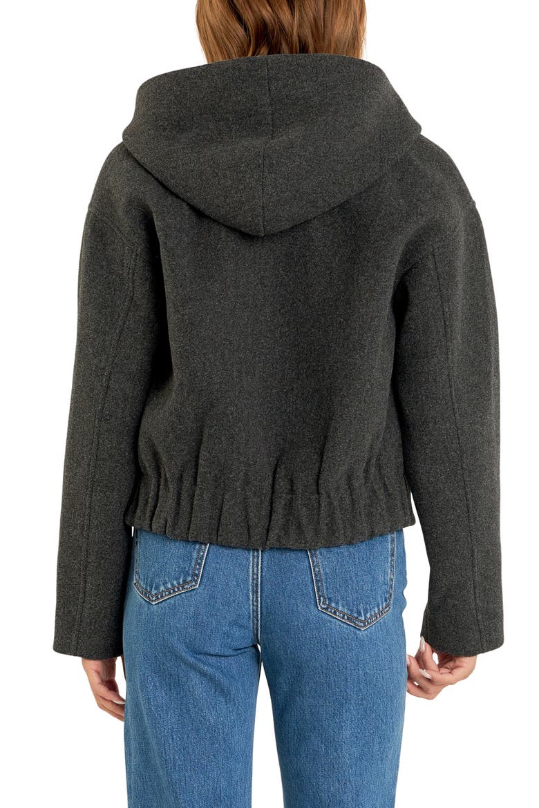 Hooded Coat, Alternate, color, CHARCOAL