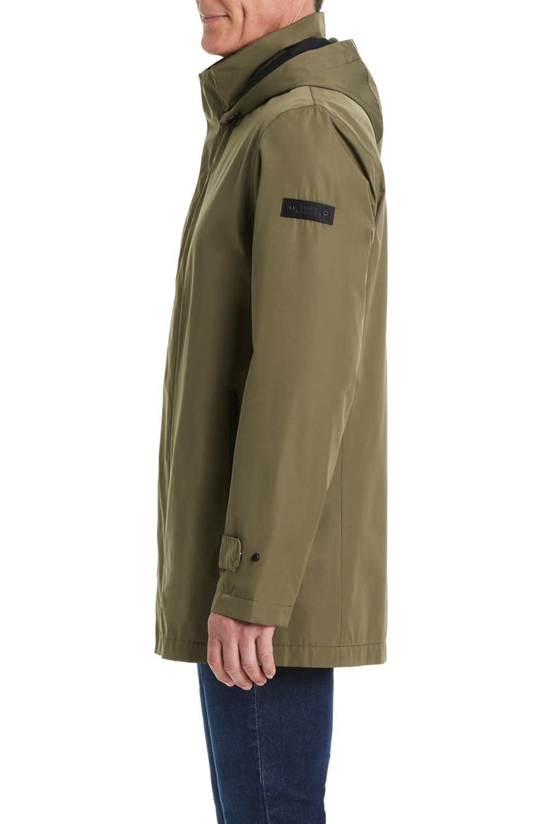 Raintek Hooded Jacket, Alternate, color, DARK OLIVE
