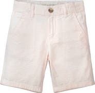 Hope & Henry Baby Boys' Organic Seersucker Short, Infant