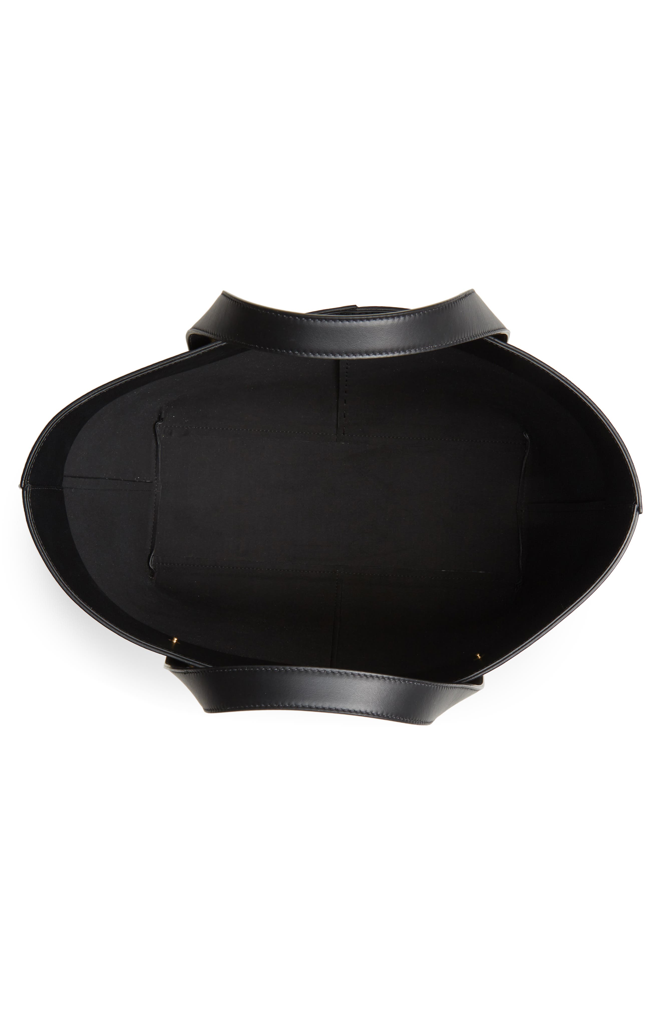 Les Second Medium Tote, Alternate, color, NOIR