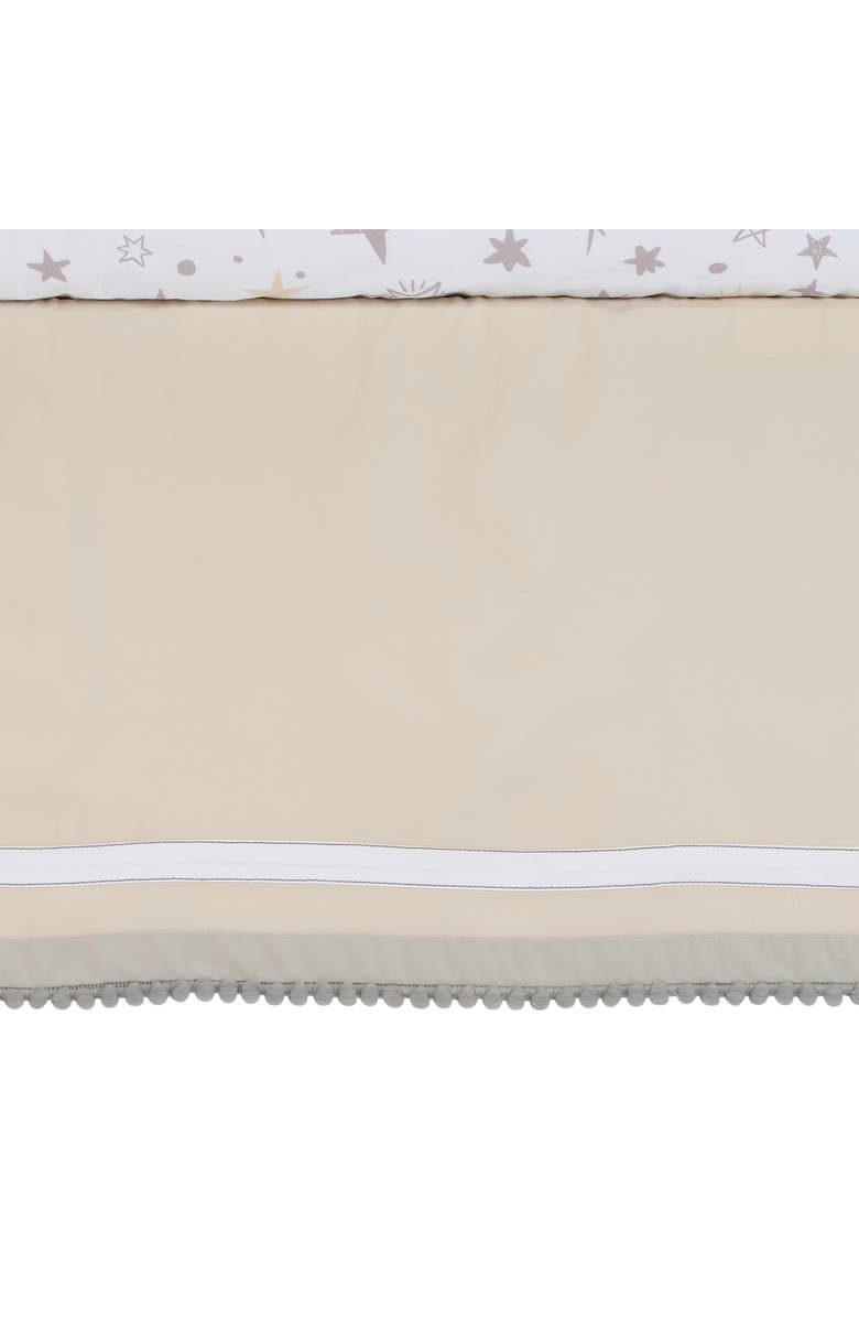 Lambs & Ivy Goodnight Moon 3-Piece Celestial Nursery Baby Crib Bedding Set, Alternate, color, White