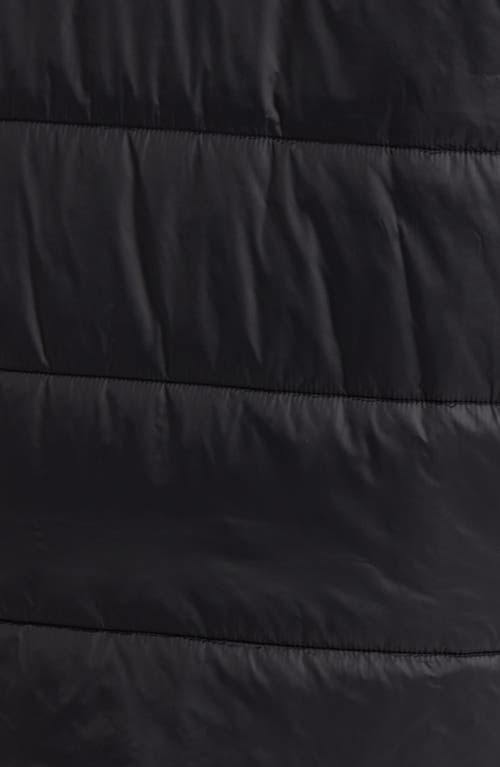 Eileen Fisher Hooded Puffer Jacket In Black