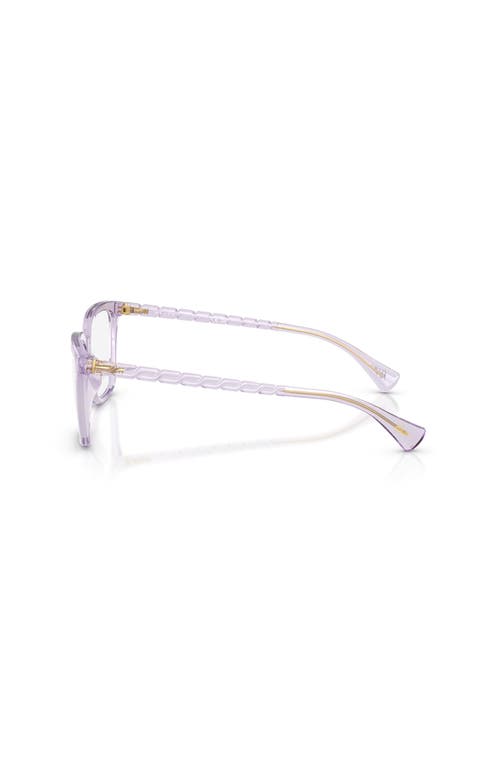 Ralph 54mm Butterfly Optical Glasses In Purple