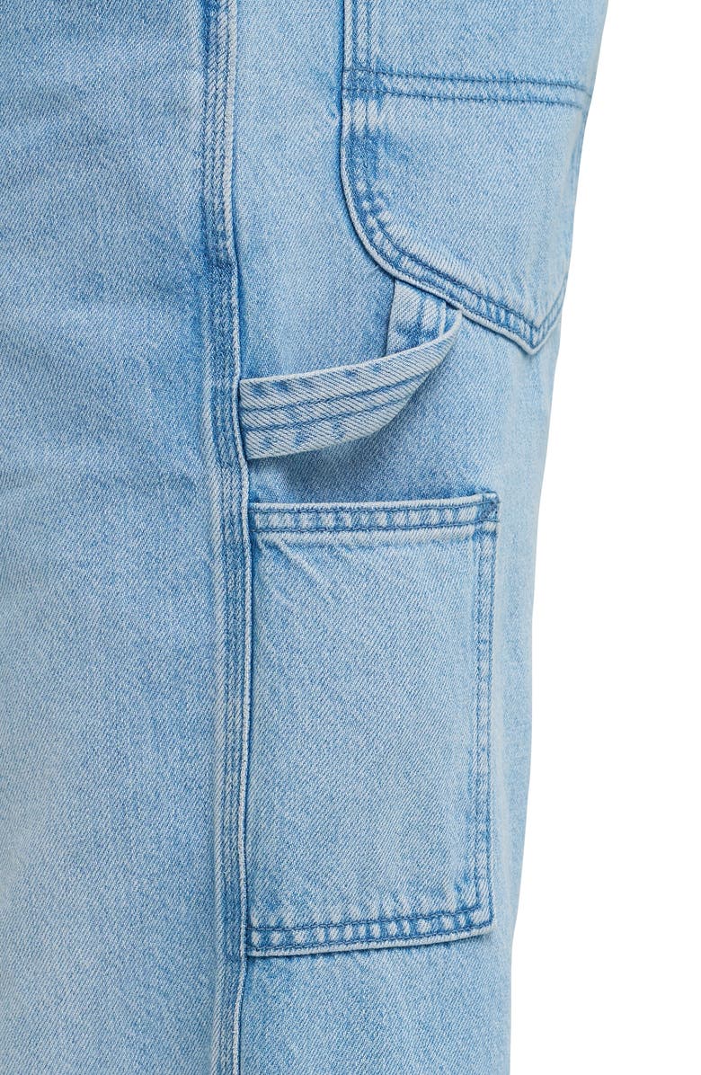 Lee Cotton Denim Bib Overalls, Alternate, color, 