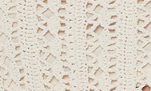 Roxy Sea Swirl Crochet Midi Skirt In Neutral