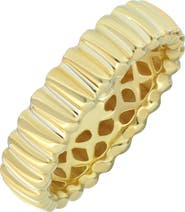 Bony Levy 14K Gold Fluted Band Ring