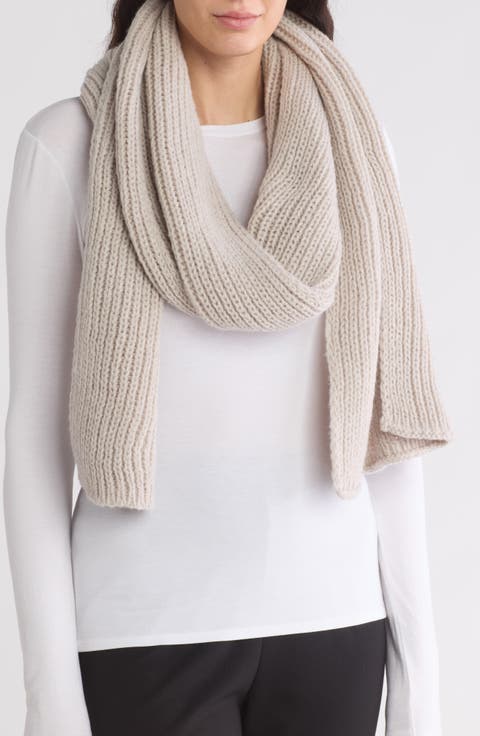 Long Ribbed Scarf