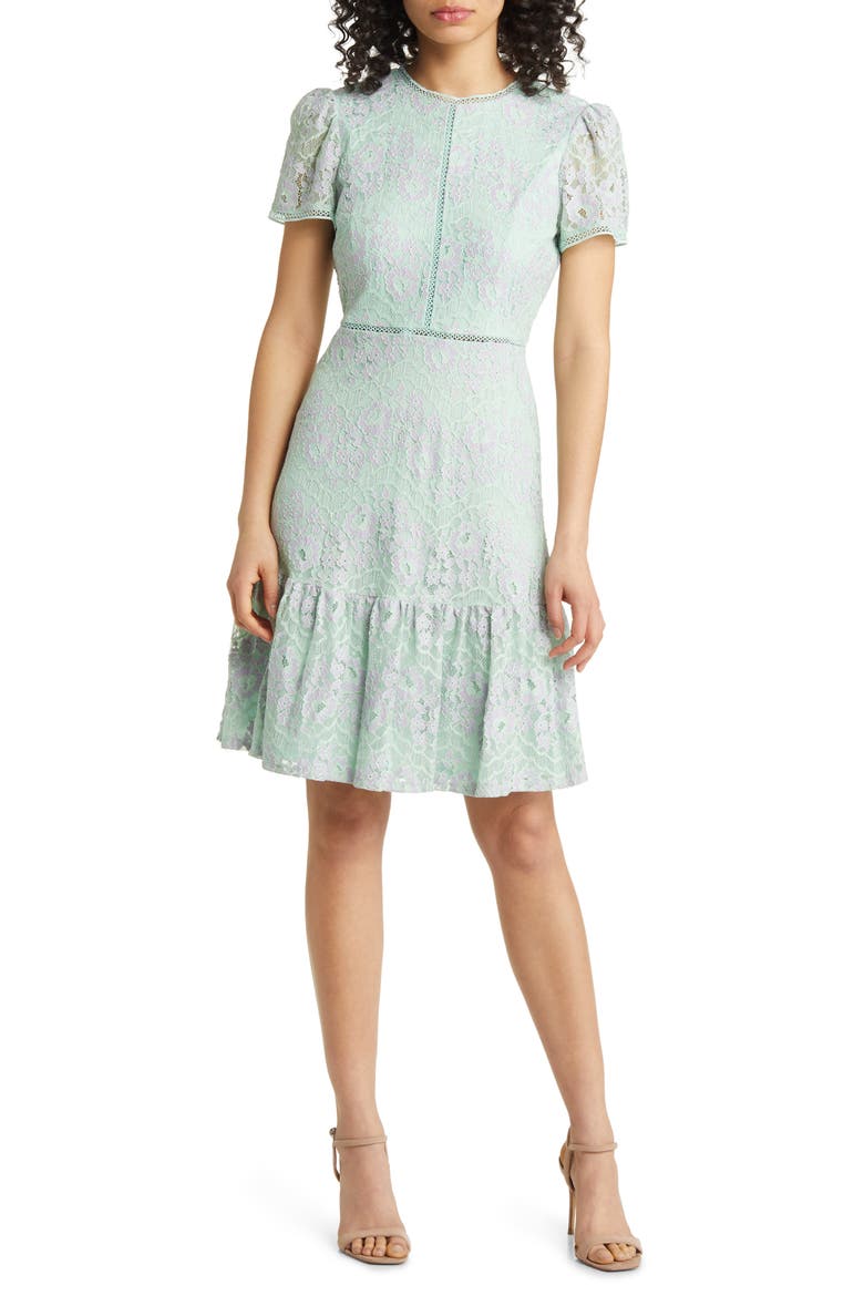 tahari asl a line dress Embroidered Crochet Inset A-Line (Women) Long Sleeve Dresses Corset A-line Satin Ball Sizes:12 Casual dresses A sleek