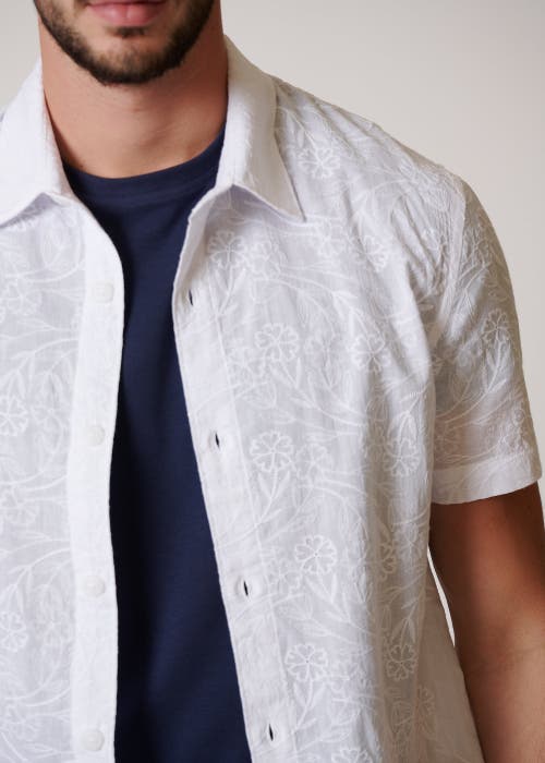 Leisure Lab Puerto Escondido Button Up In White