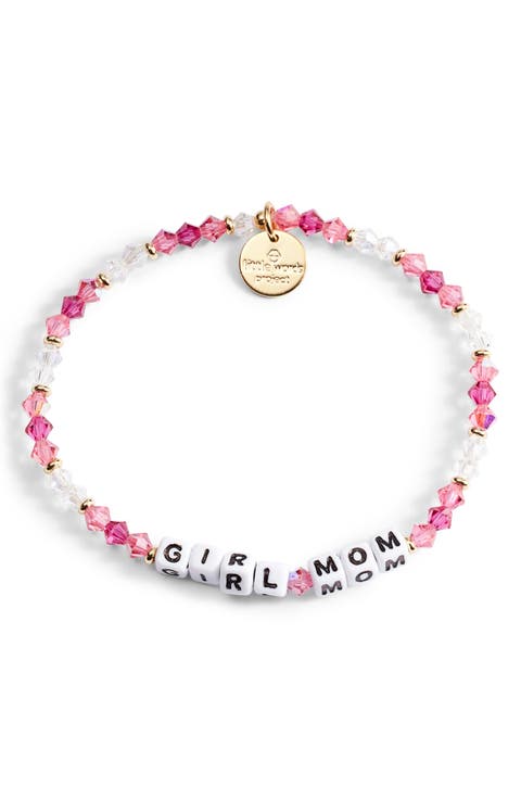 Girl Mom Beaded Bracelet