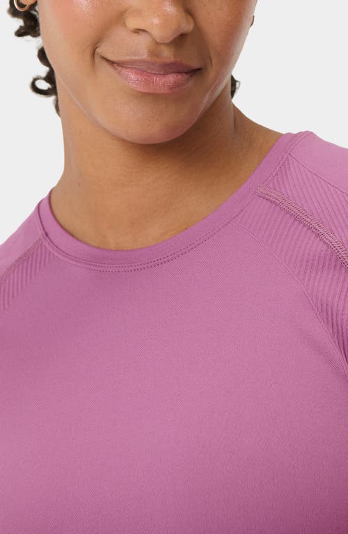 Sweaty Betty Athlete Seamless Workout T-shirt In Purple