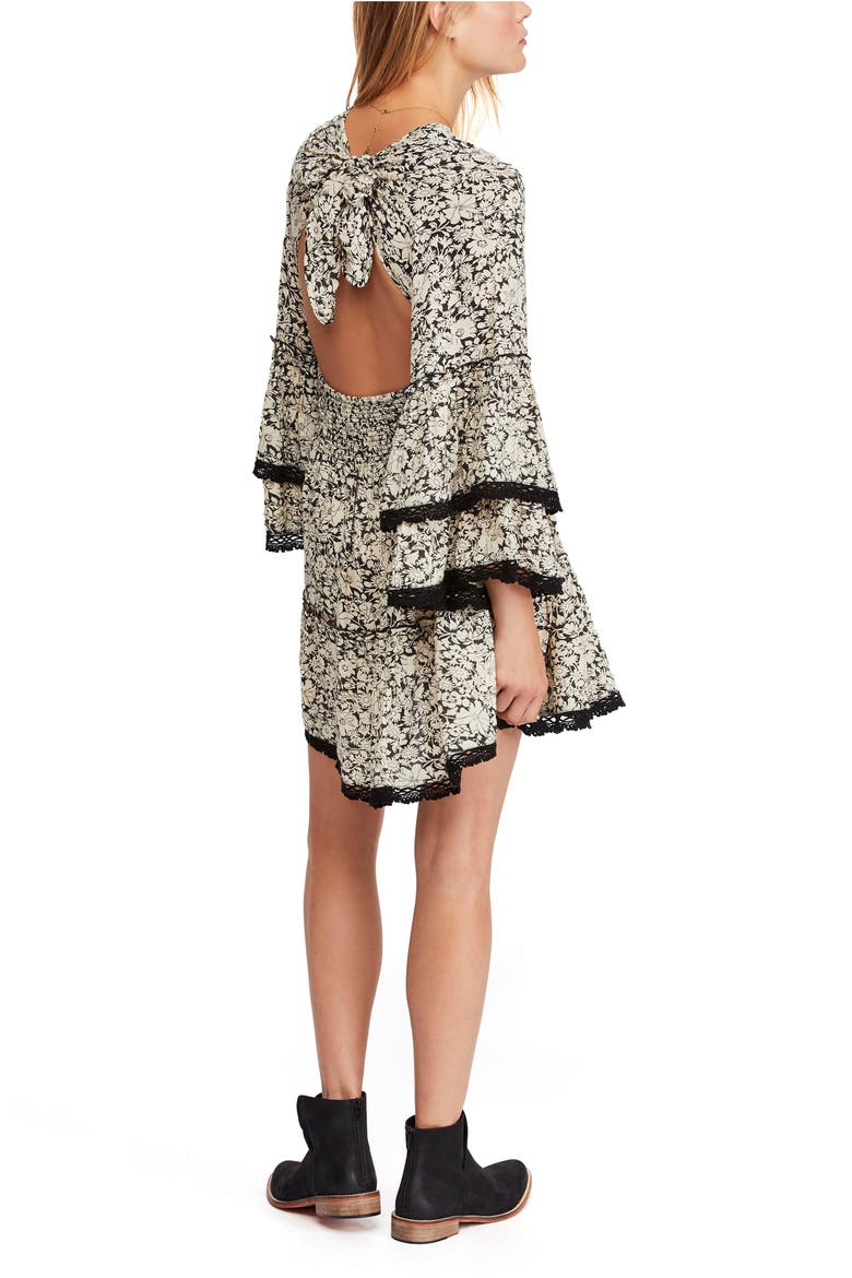 Kristall Minidress, Alternate, color, BLACK AND WHITE COMBO