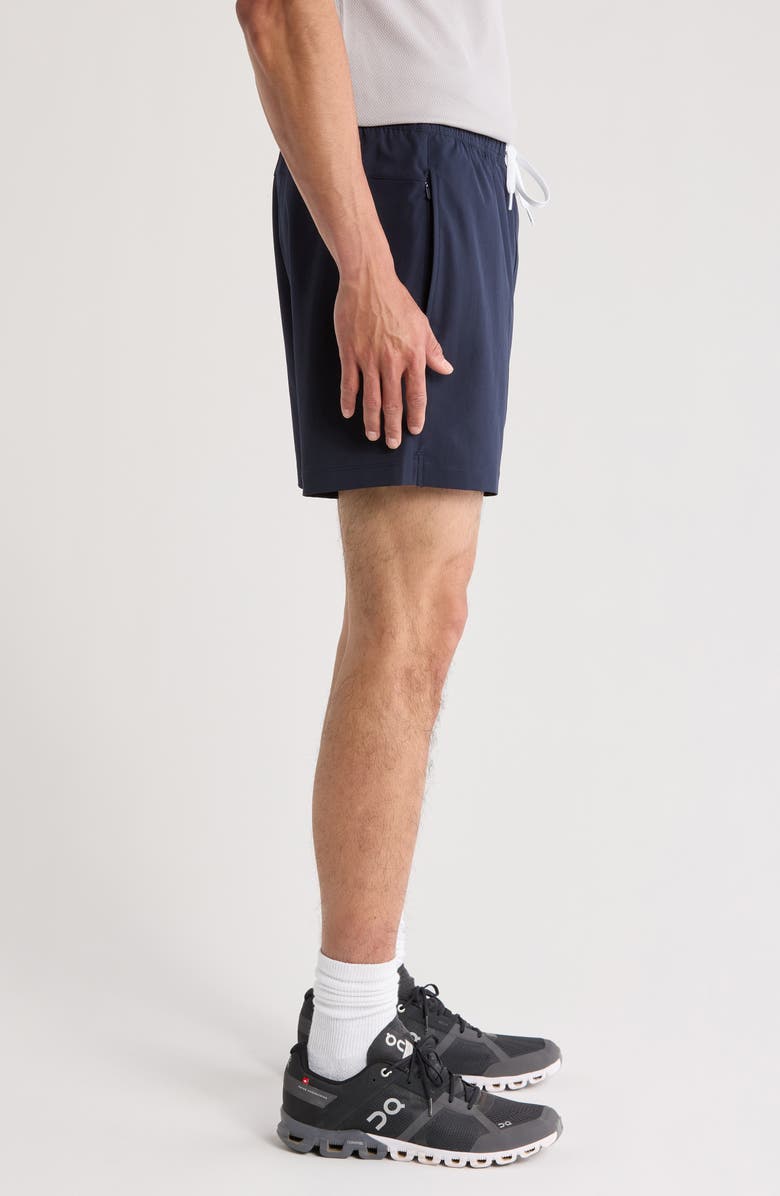 Rhone 5.5-Inch Water Repellent Swim Trunks, Alternate, color, True Navy