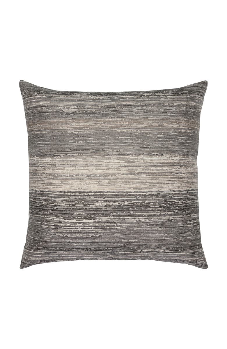 Elaine Smith Textured Indoor & Outdoor Woven Accent Pillow, Main, color, Grigio
