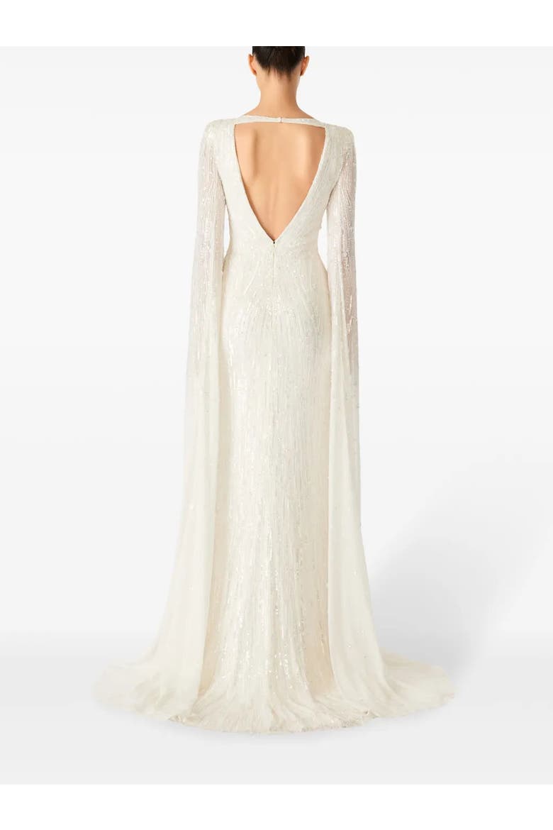 Chrisina Dress, Alternate, color, Ivory