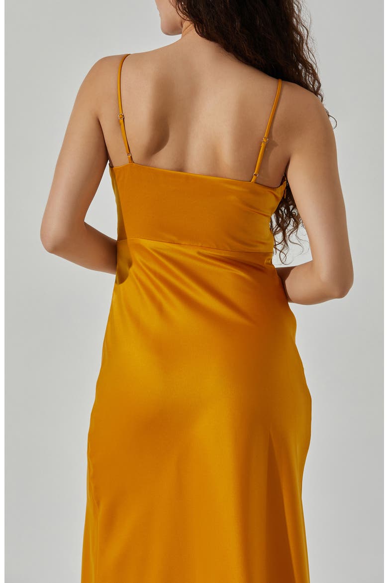 Satin Slipdress, Alternate, color, MARIGOLD