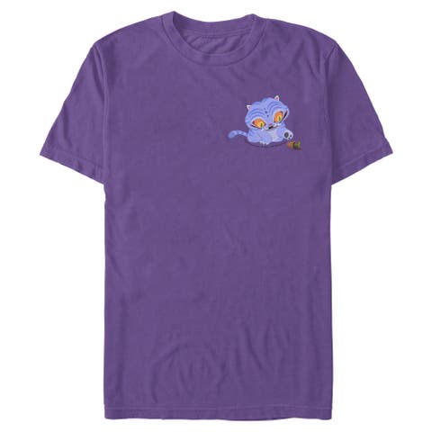 Mens KPop Demon Hunters Mischievous Derpy Pocket T Shirt