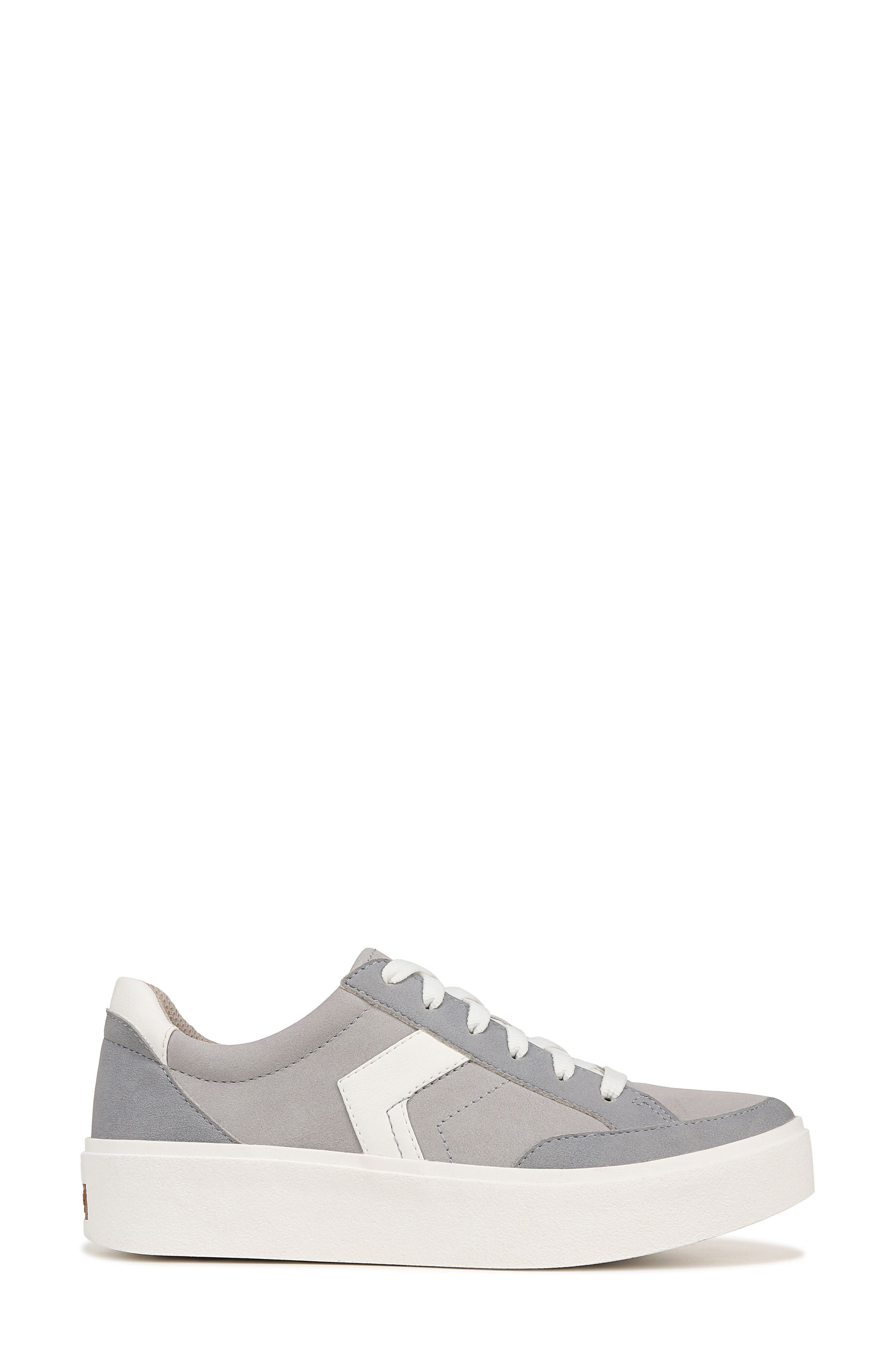 Madison Lace Platform Sneaker, Alternate, color, GREY