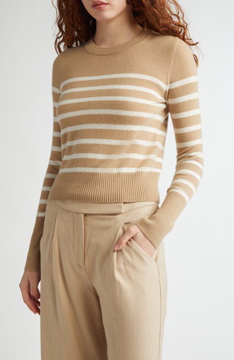 Caleb Stripe Cashmere Sweater