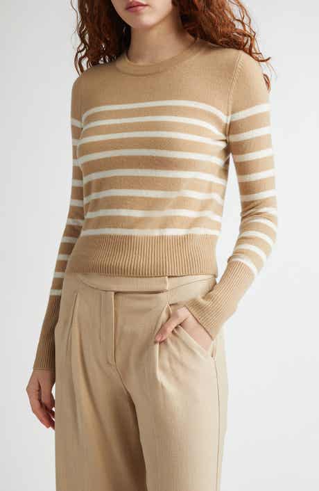 Veronica Beard Caleb Stripe Cashmere Sweater