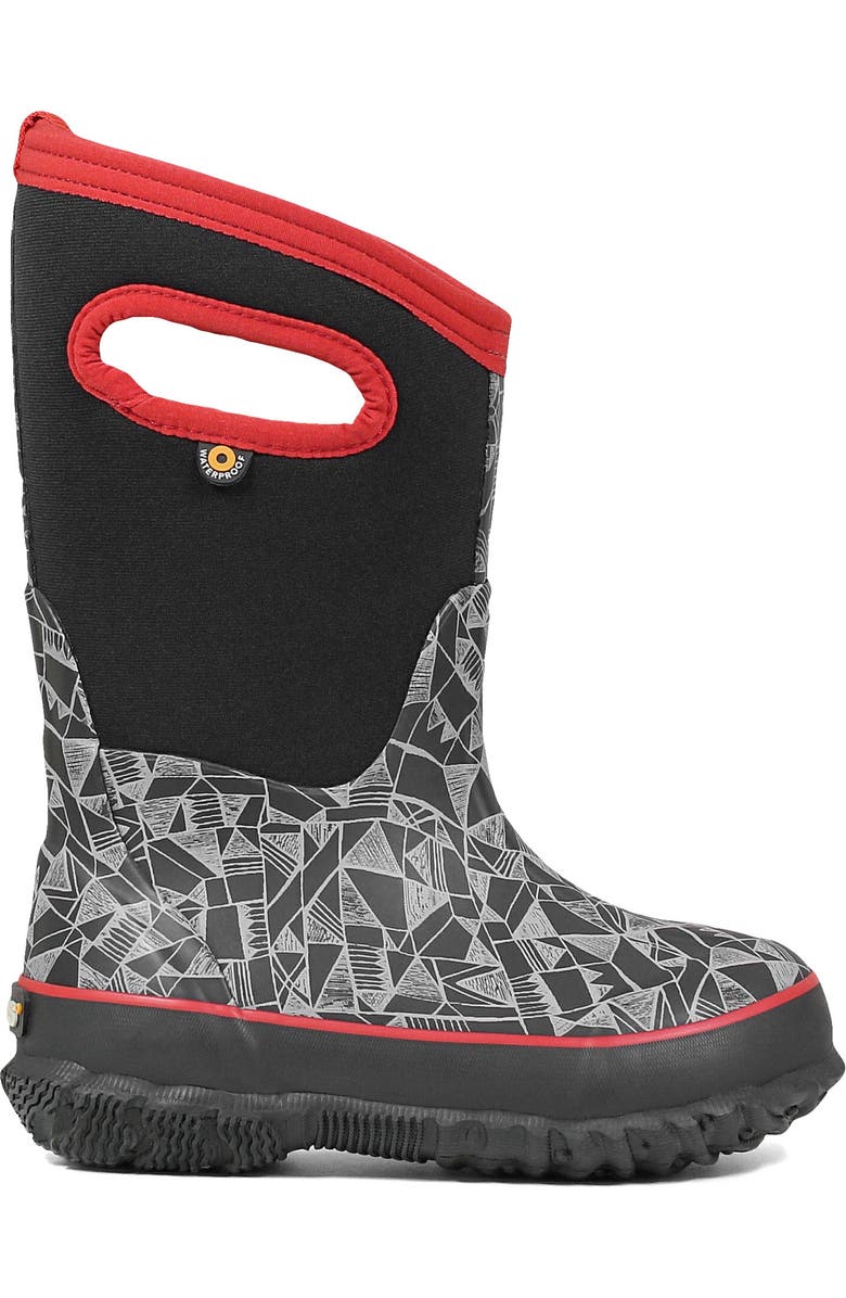 Bogs Classic Maze Geo Insulated Waterproof Boot, Alternate, color,