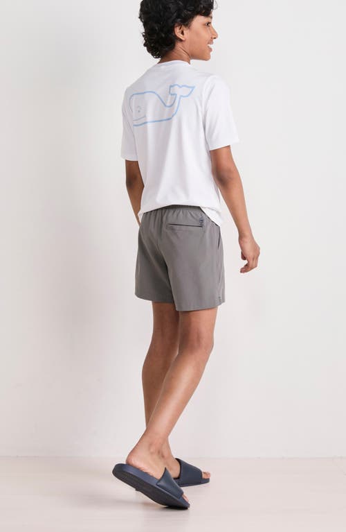 Vineyard Vines Boys' Perf Pull On Shorts - Little Kid In Gray