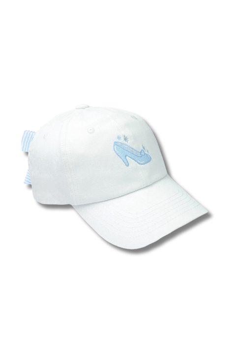 Glass Slipper Twill Bow Baseball Hat (Toddler, Little Kid)