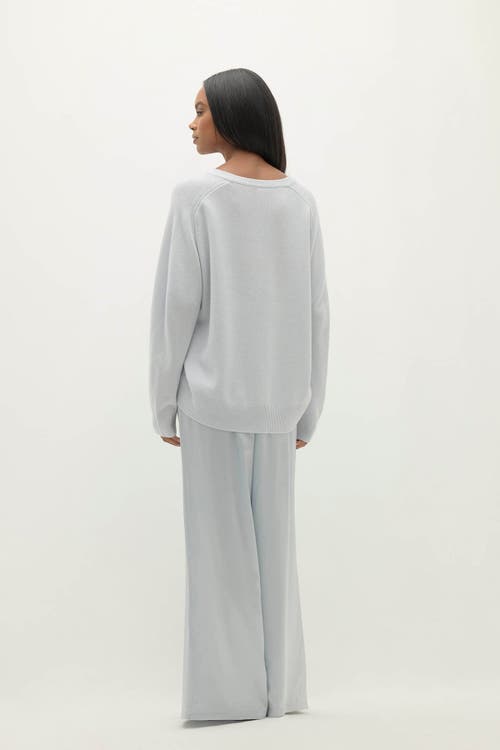 Naked Cashmere Sydney V-neck Cashmere Sweater In Gray