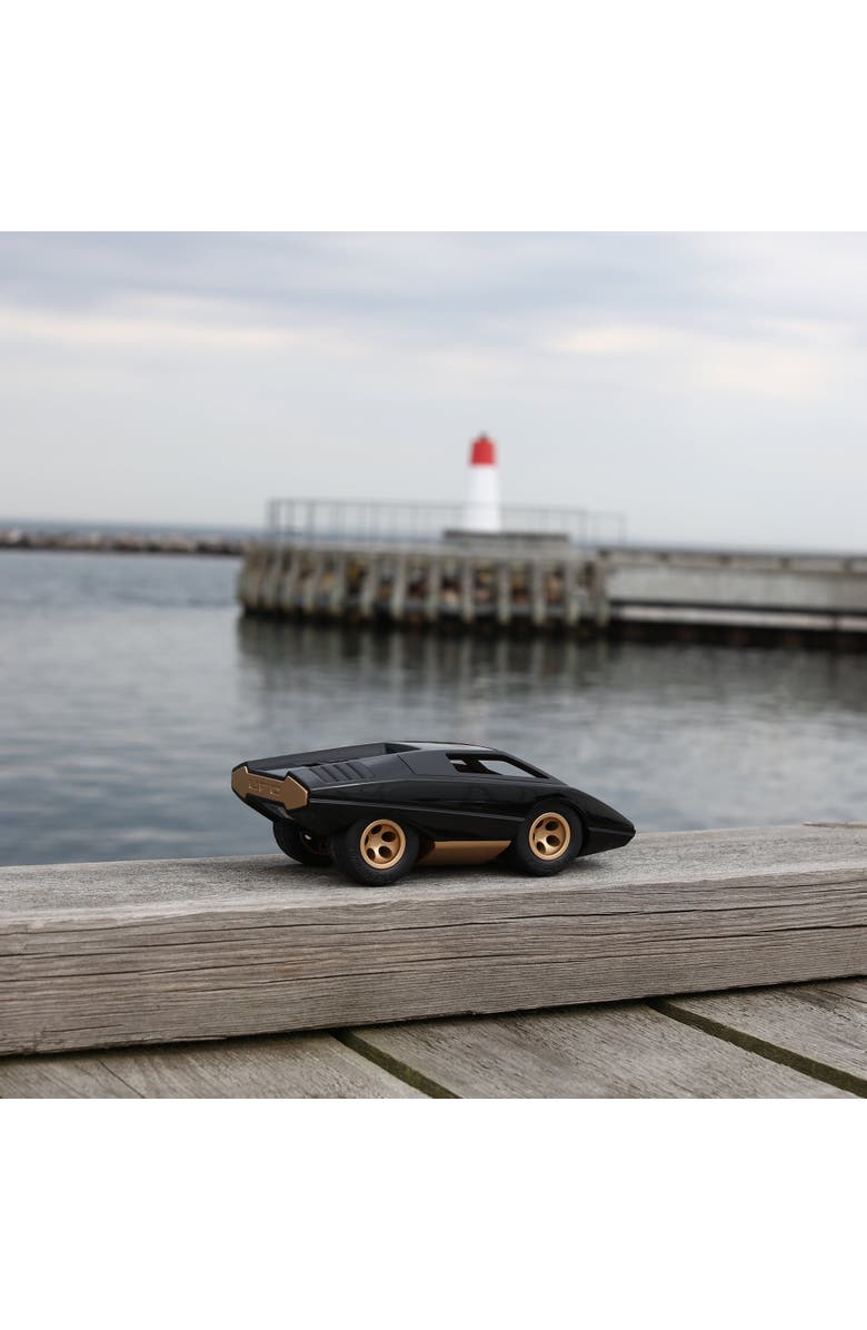 Playforever Ufo Car, Alternate, color, Glossy Deep Jet Black