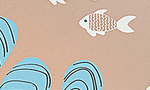 Radley Sea Swimming Bifold Leather Wallet In Multi
