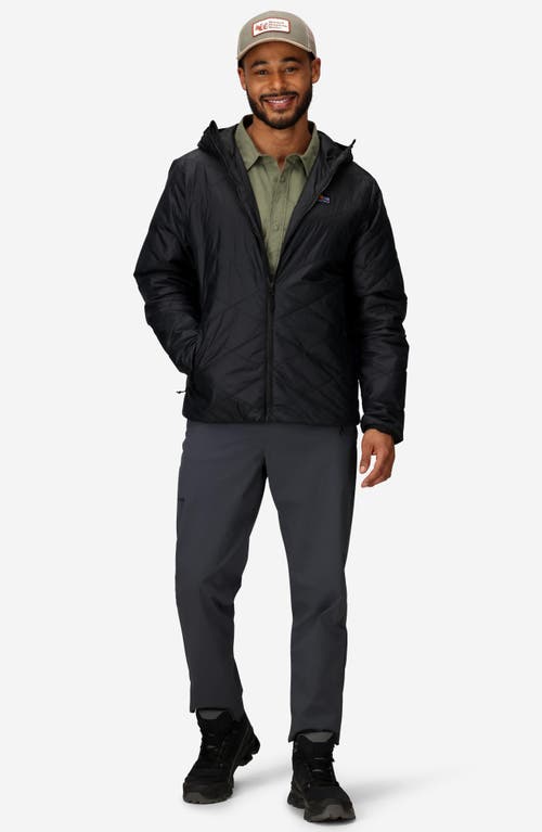 Marmot Onward Water Repellent Insulated Hooded Jacket In Black