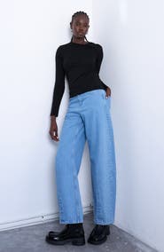 Topshop Everyday Long Sleeve Cotton T-Shirt