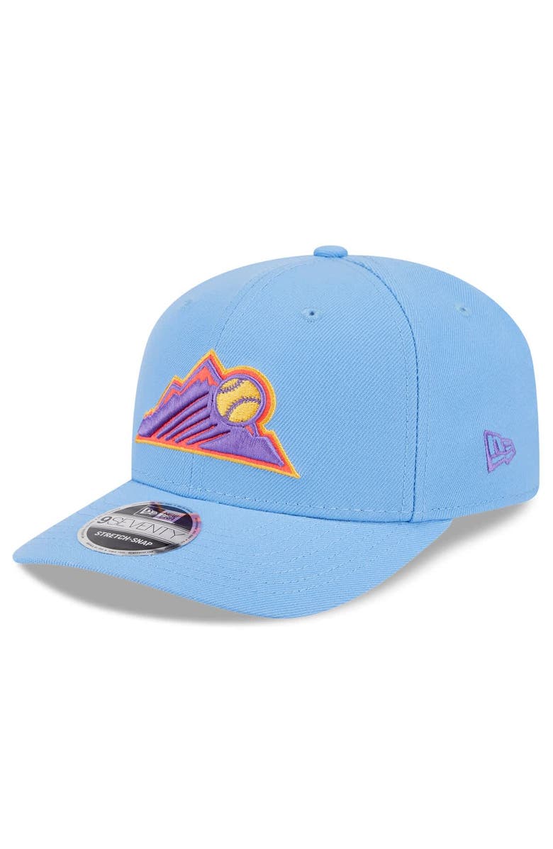 New Era Men's New Era Light Blue Colorado Rockies 2025 City Connect 9SEVENTY Adjustable Hat, Main, color, Light Blue