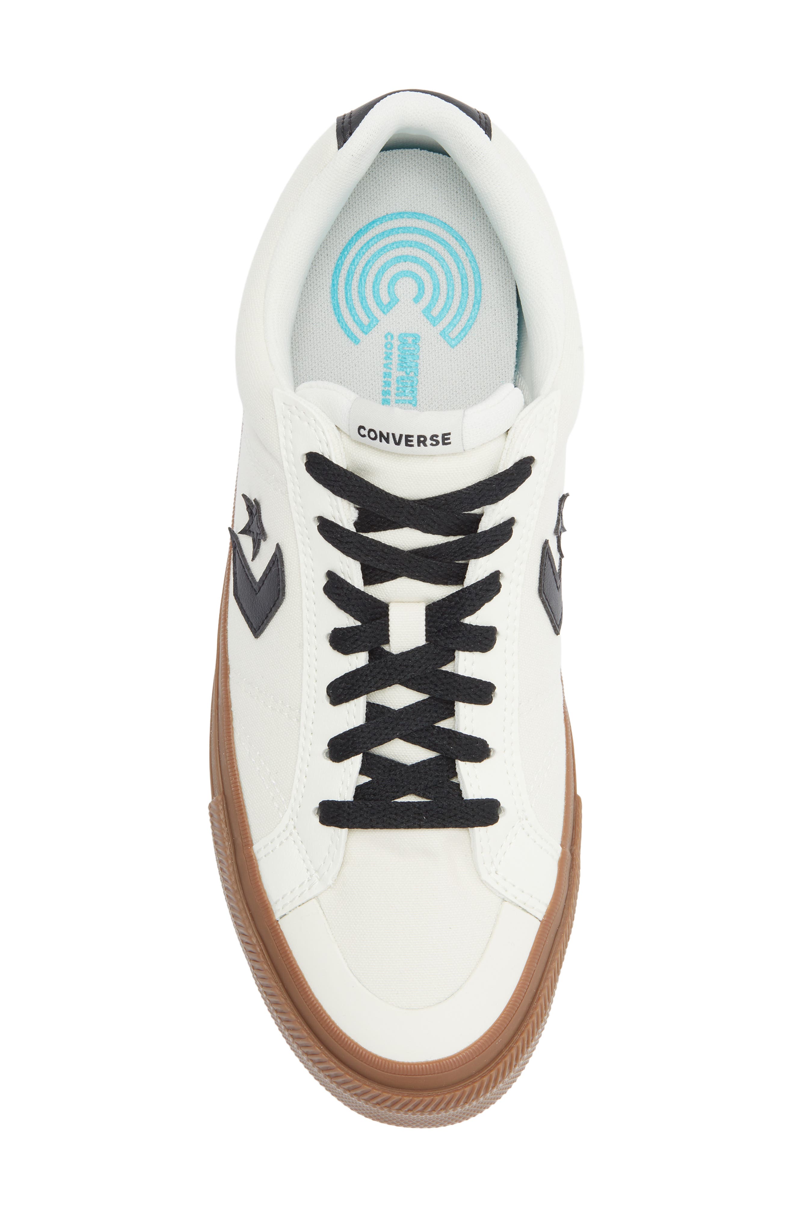 Converse Sport Casual Oxford Sneaker, Alternate, color, Vintage White/ Black/ Honey