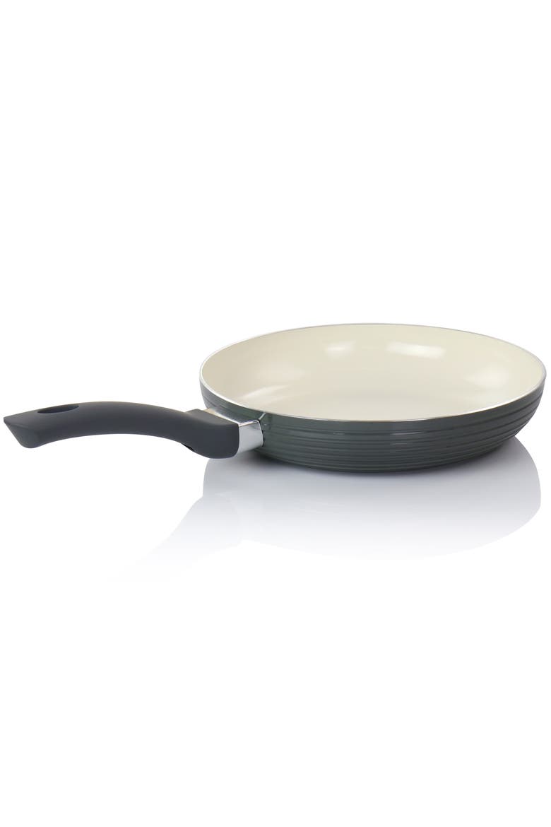 Ridge Valley 10 Inch Aluminum Nonstick Frying Pan, Alternate, color, Grey