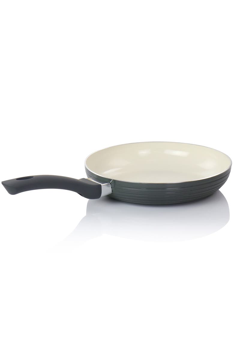 OSTER Ridge Valley 10 Inch Aluminum Nonstick Frying Pan, Alternate, color, Grey
