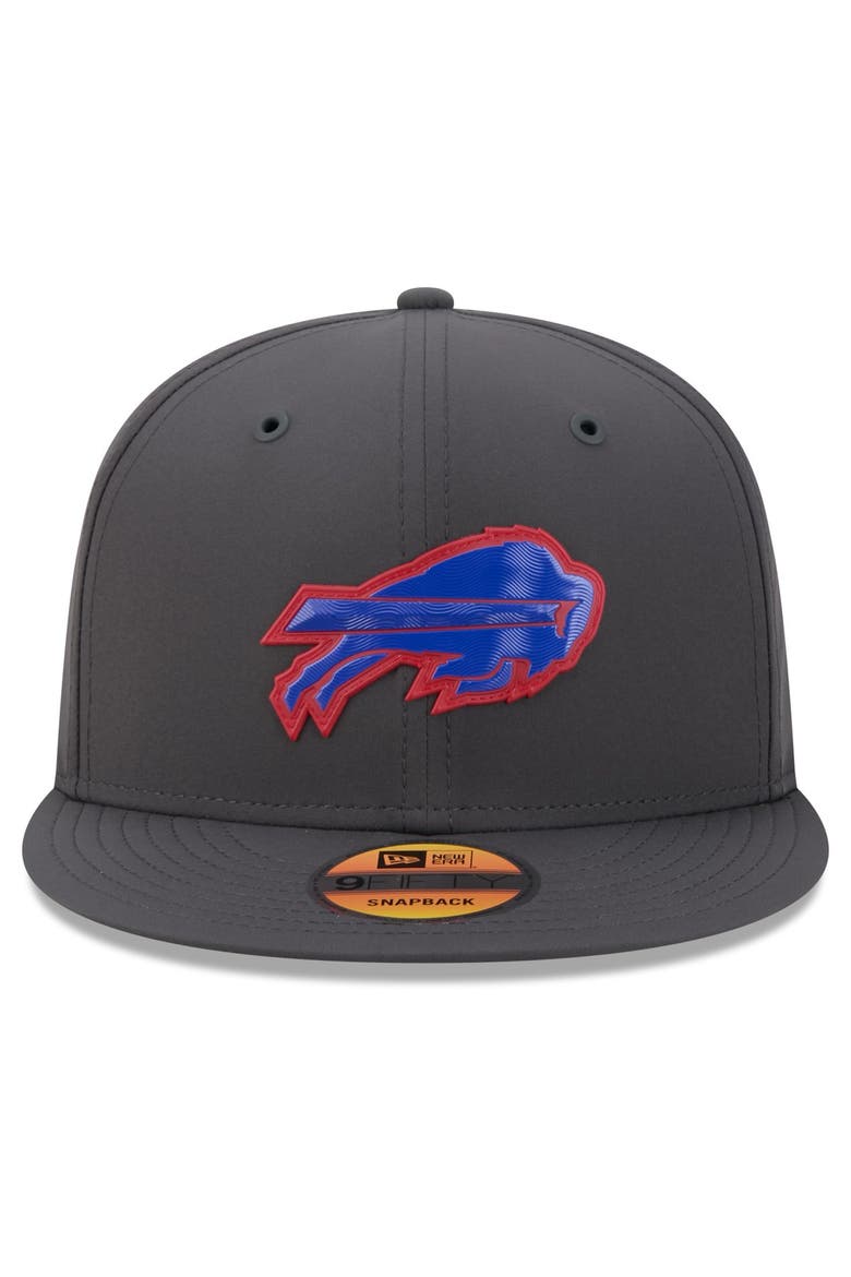 Men's New Era Gray Buffalo Bills 2026 Sideline Alternate 9FIFTY Snapback Hat, Alternate, color, Gray
