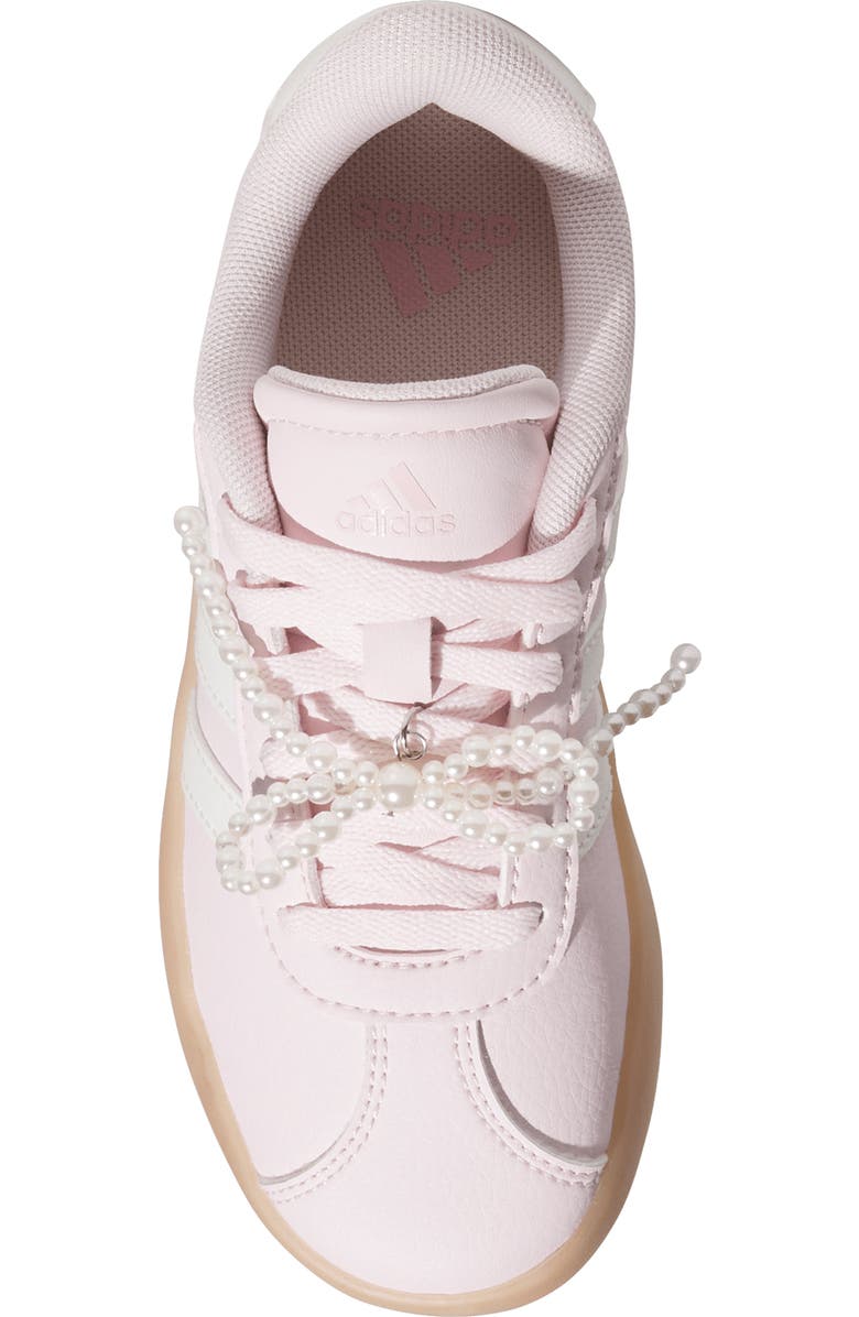 adidas Kids' VL Court 3.0 Sneaker, Alternate, color, Distilled Pink/ Clear Pink