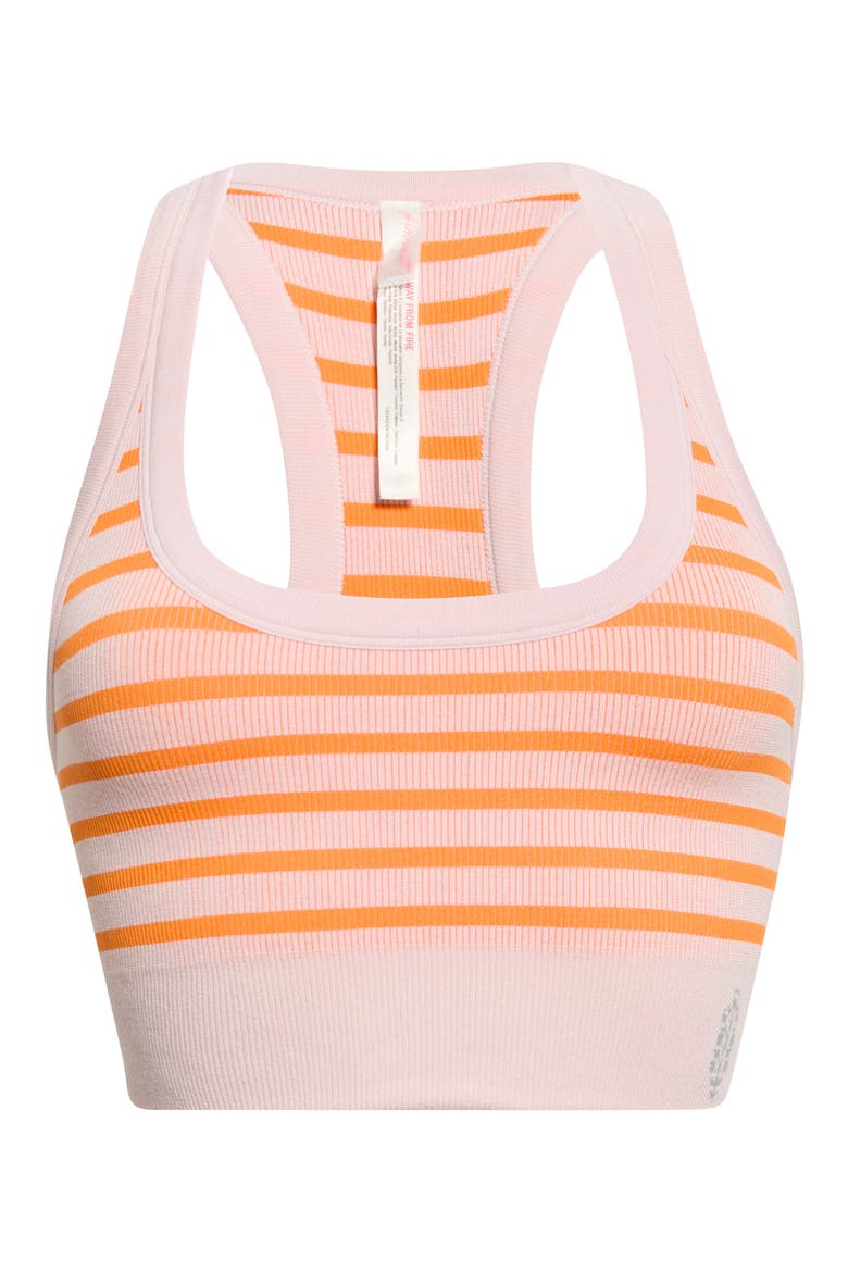 FP Movement Stripe Go To Sports Bra, Alternate, color, BURNING UP COMBO