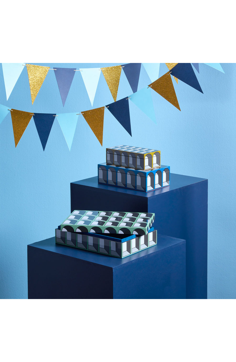 Jonathan Adler Arcade Lacquer Box, Alternate, color, Blue