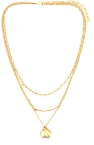 Panacea Layered Teardrop Necklace