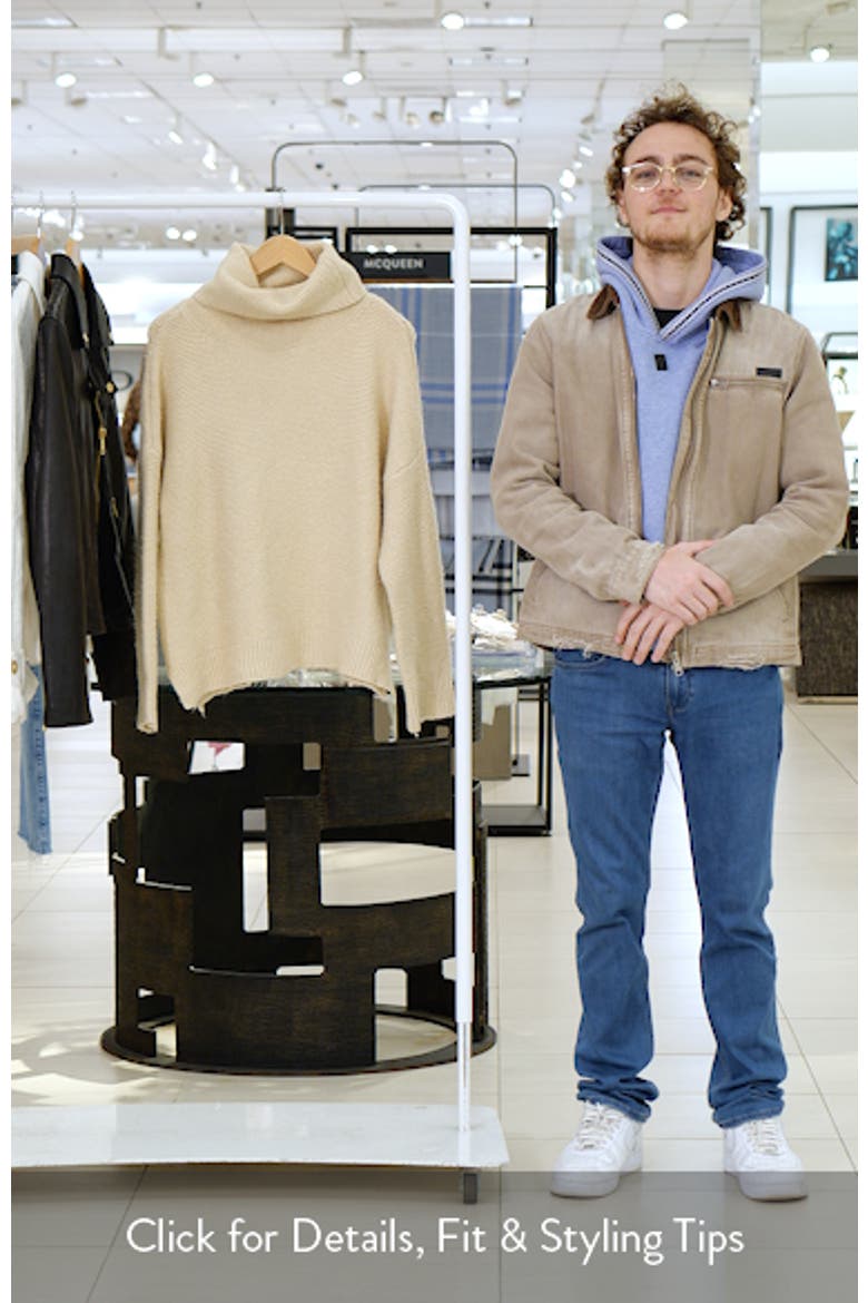 Boxy Turtleneck Sweater video