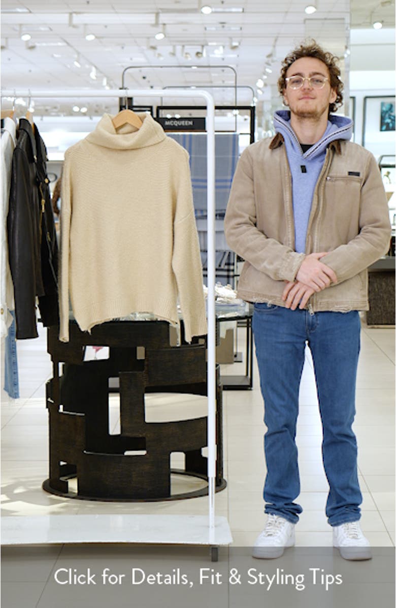 Boxy Turtleneck Sweater, sales video thumbnail
