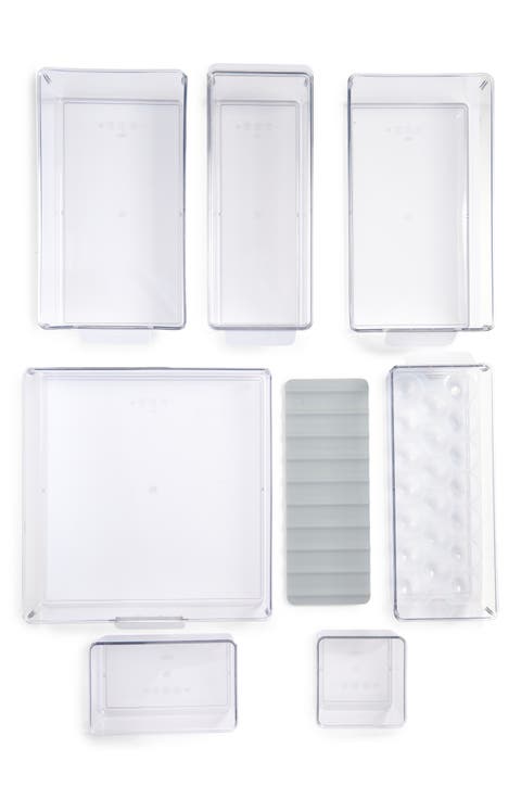 Good Grips 8-Piece Storage Organizer Container Bin Set