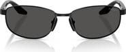 Prada Linea Rossa 58mm Oval Sunglasses
