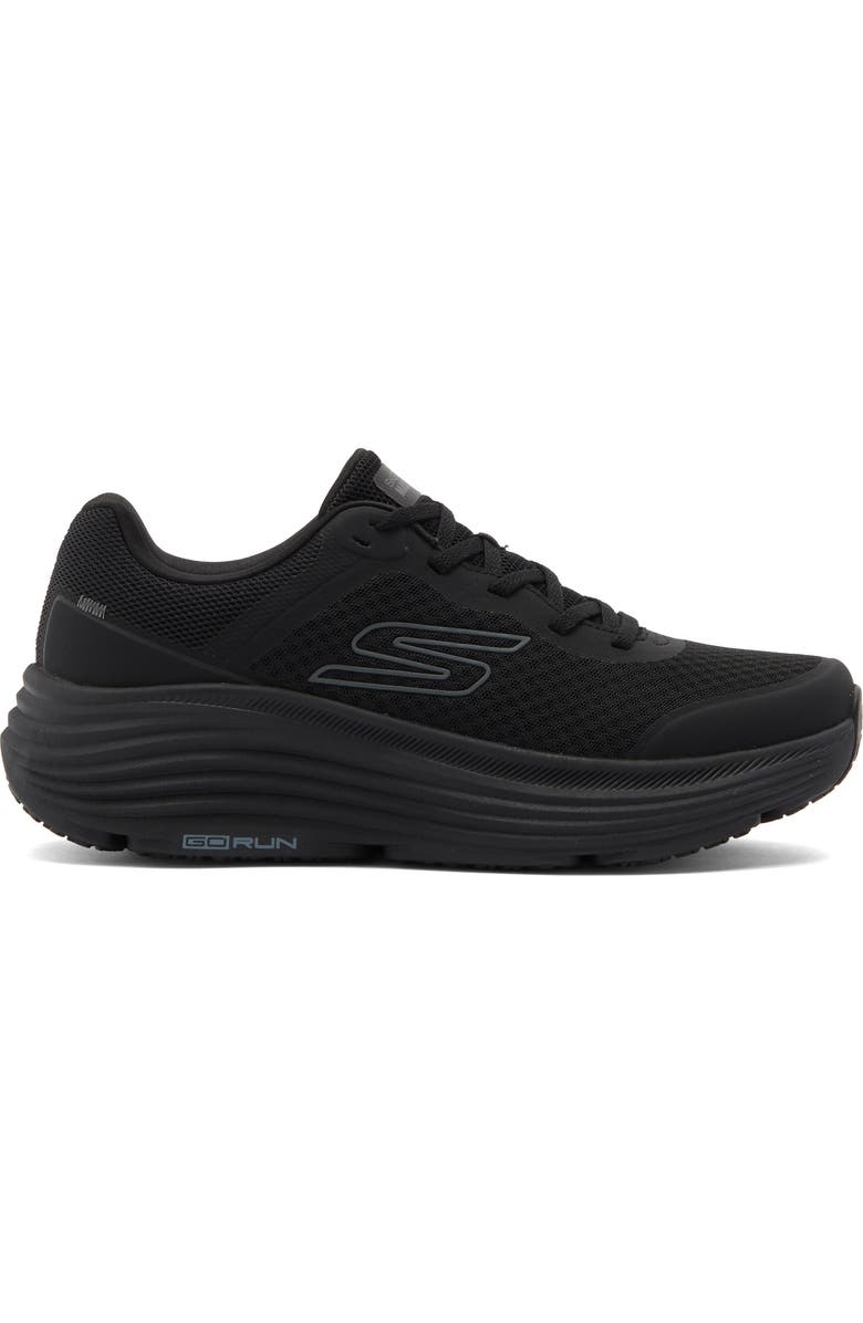 SKECHERS Max Cushioning Endeavour Running Shoe, Alternate, color, Black/ Black