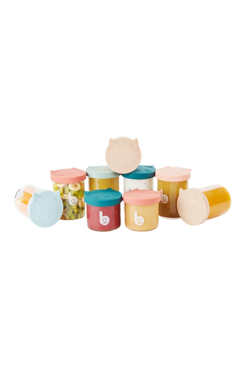 9-Pack Assorted Isy Glass Jars, Main, color, MULTI