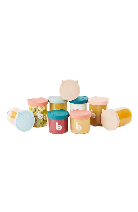 9-Pack Assorted Isy Glass Jars