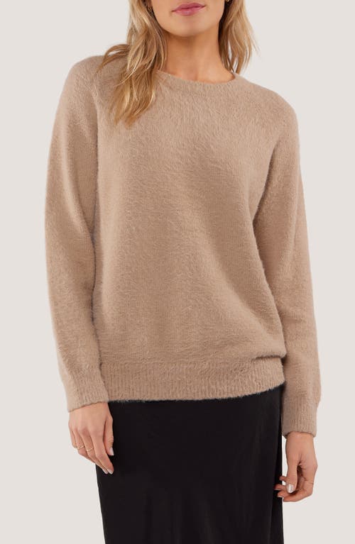 Matty M . Lexington Raglan Sleeve Sweater In Brown