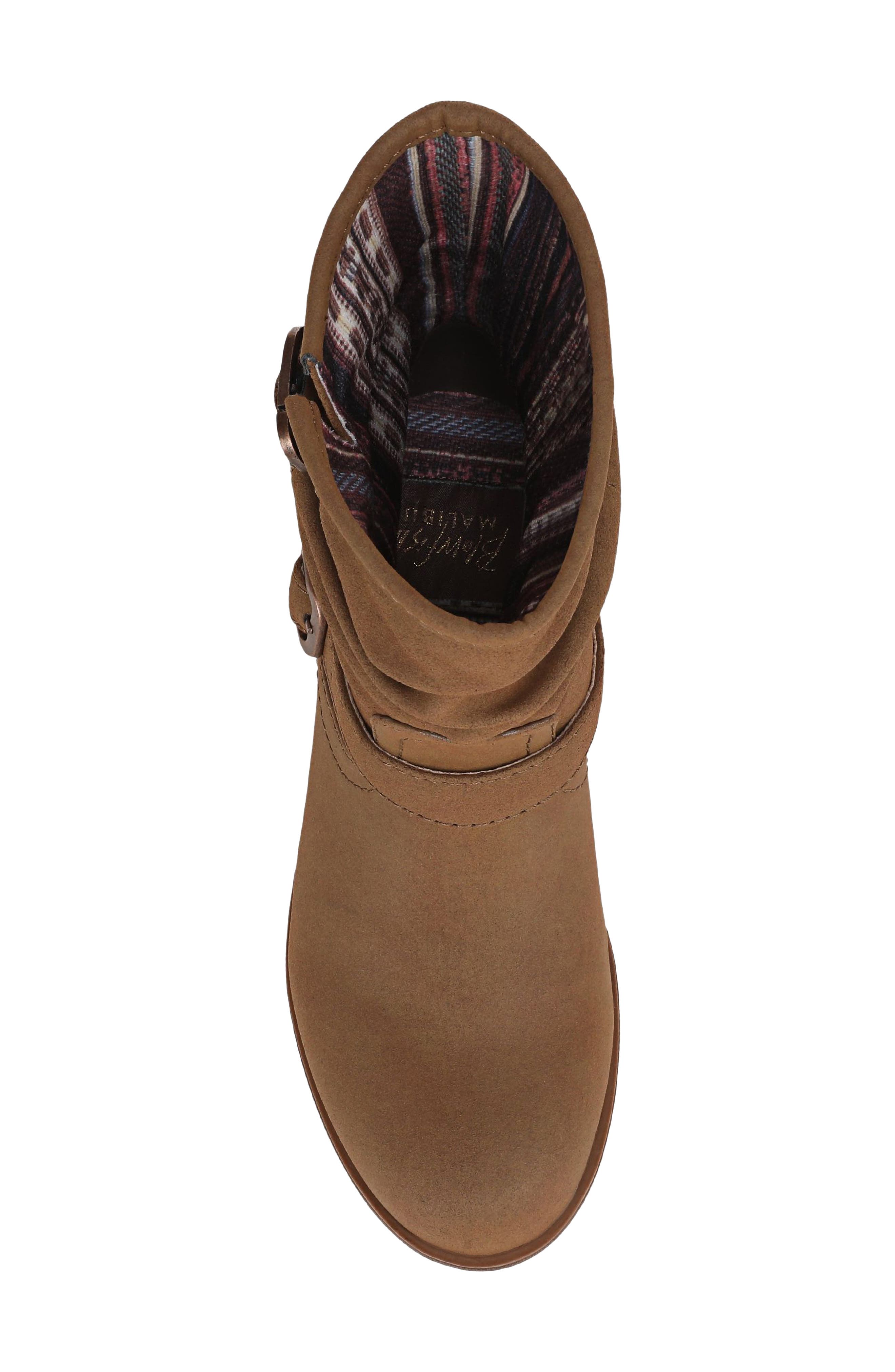 Piers Faux Leather Bootie, Alternate, color, TAN FAUX LEATHER